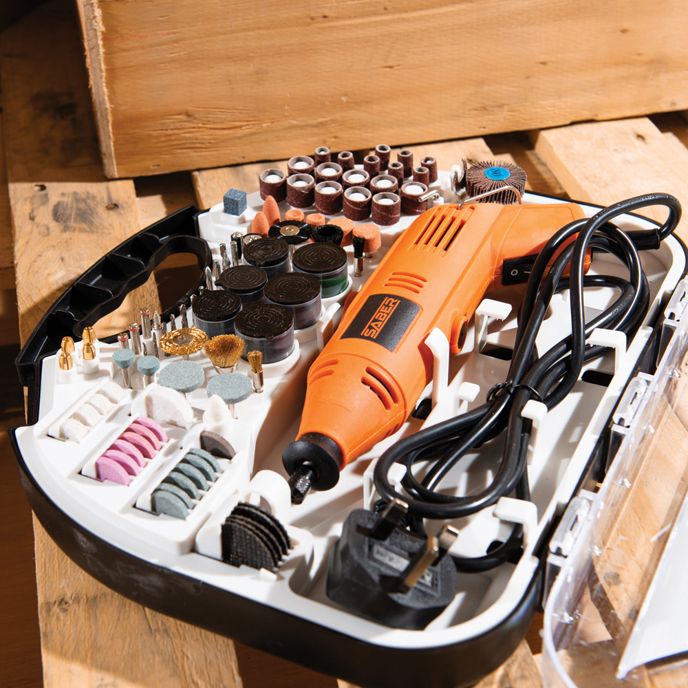 Saber Multi Functional Rotary Tool Kit 135W Image 4