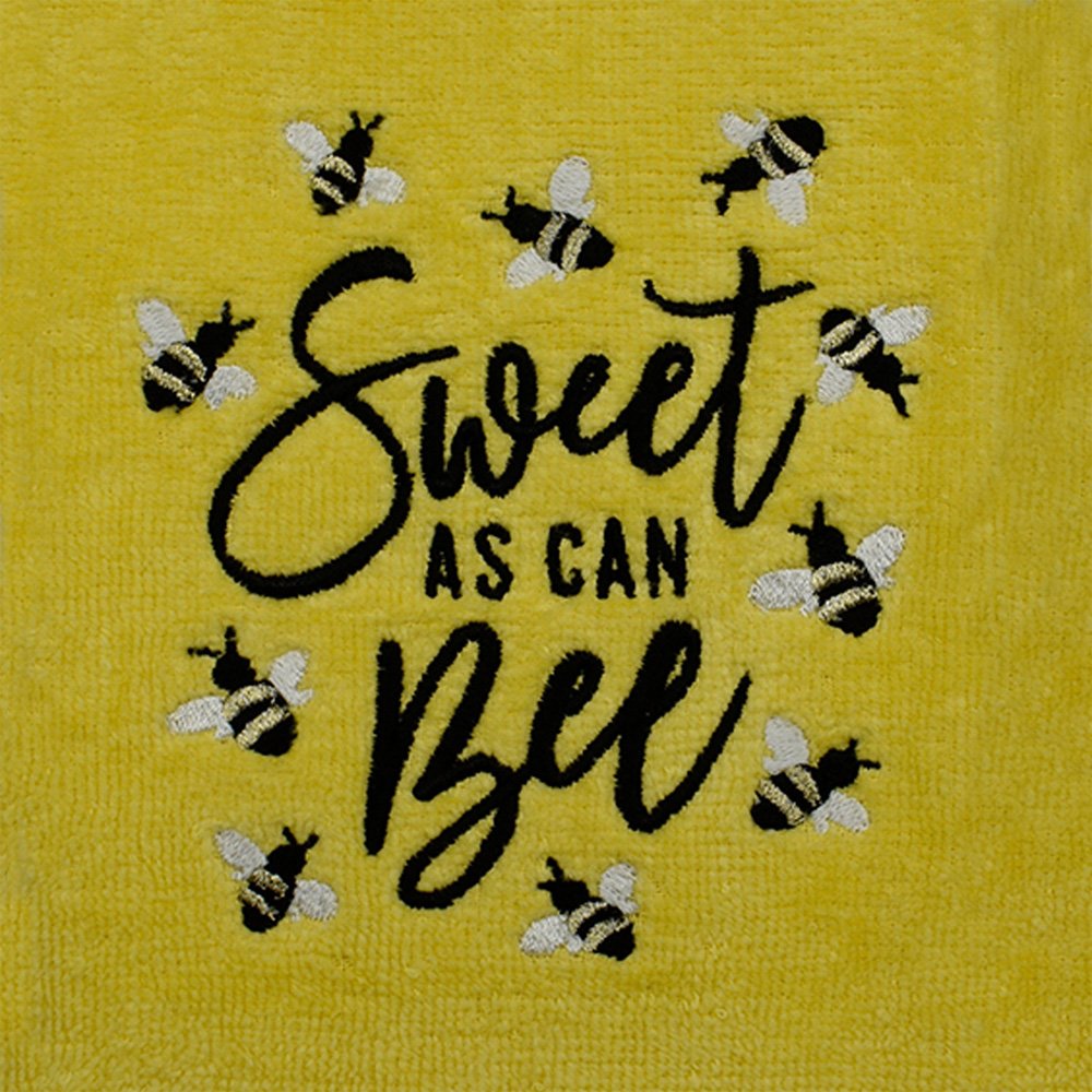 Kitchen Trends 3 Piece Bee Kind Tea Towel Set Image 4
