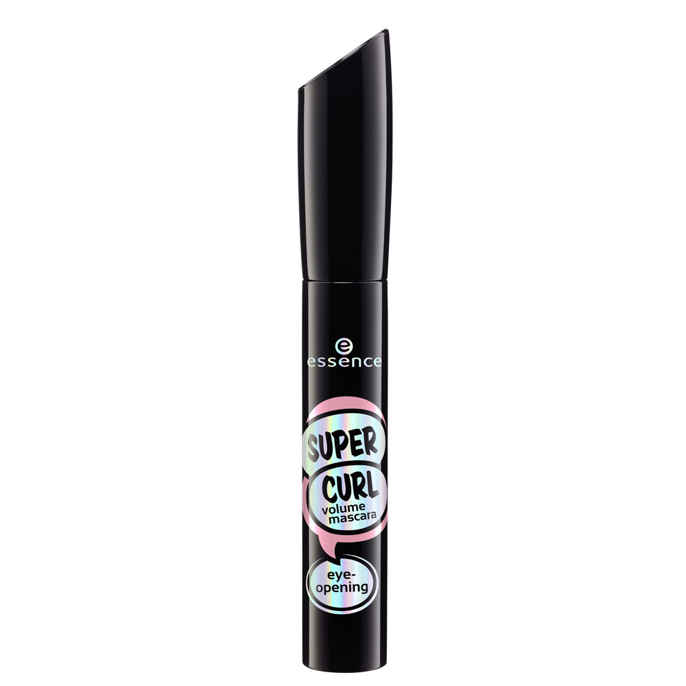 essence Super Curl Volume Mascara Black 8ml Wilko