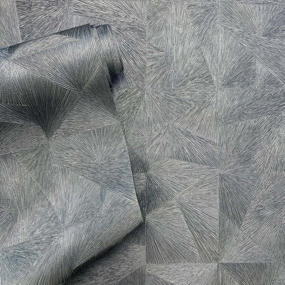 Belmont House Ziggy Thames Blue Wallpaper Image 2