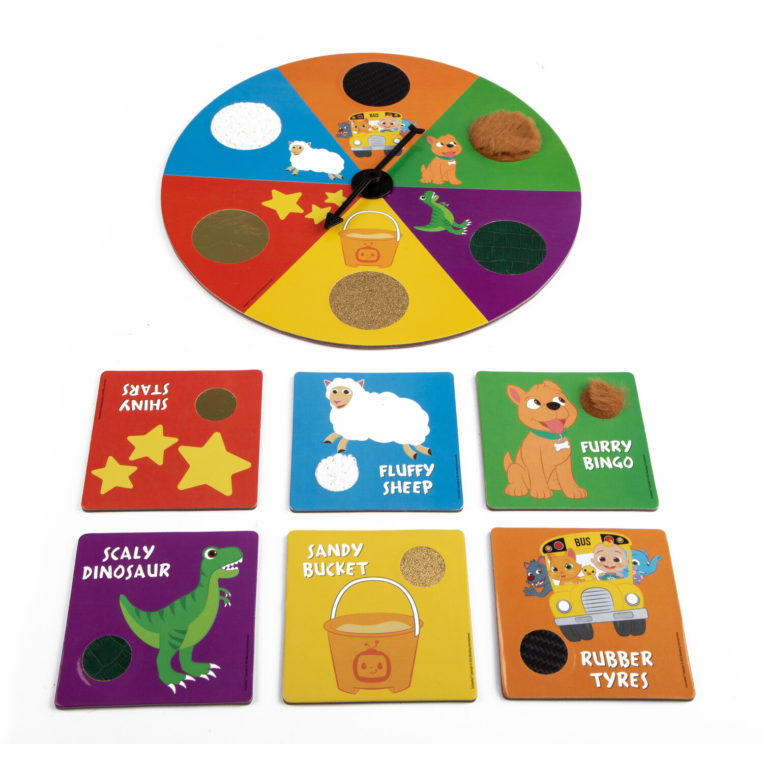 CoComelon Spin and Match Sensory Game Image 2