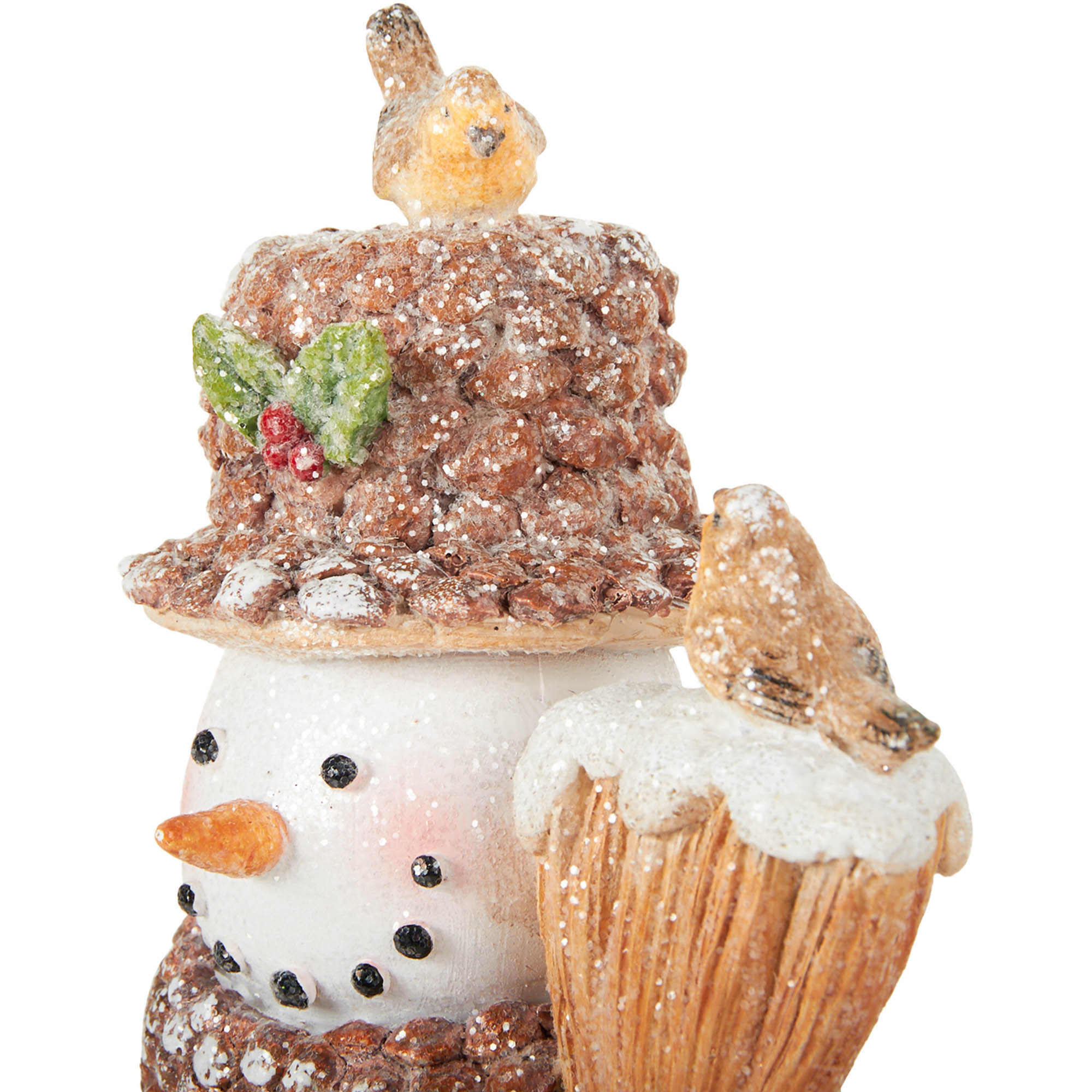 Woodland Snowman Decoration - Natural Image 10