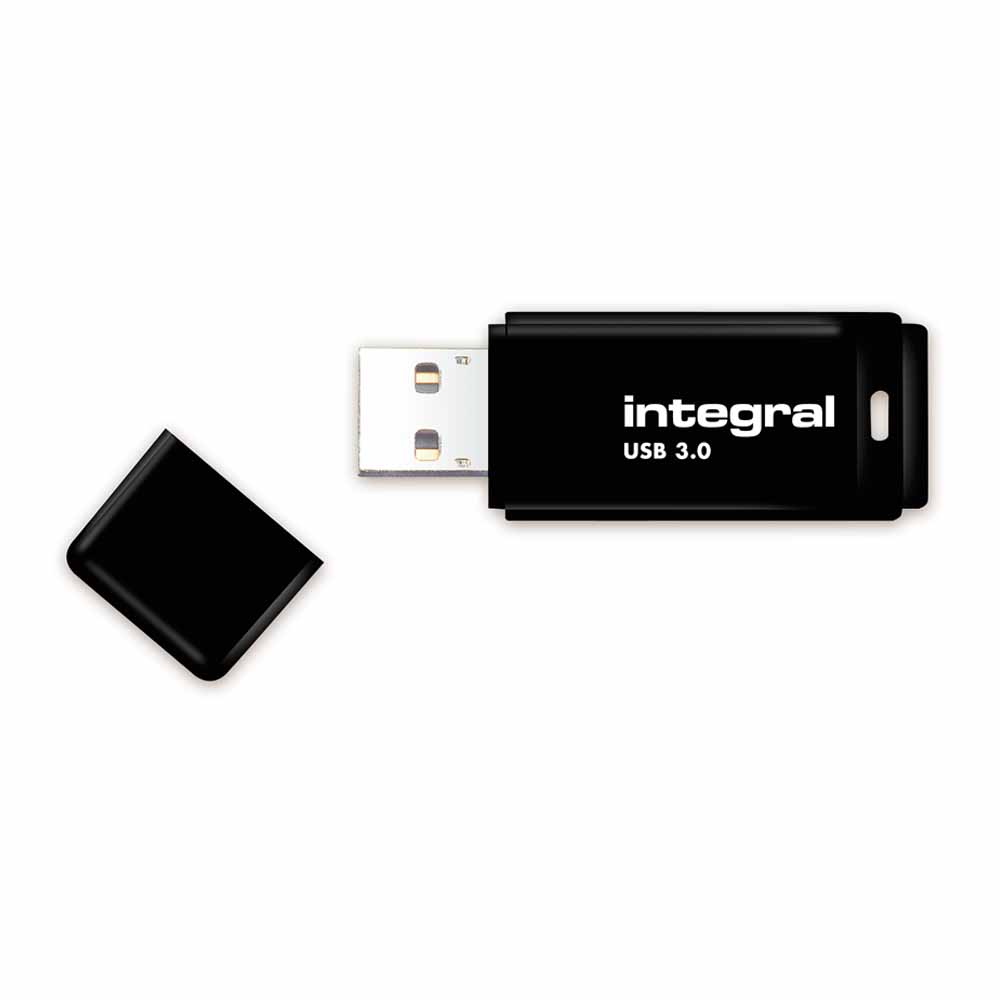 Integral 16GB Black USB 3.0 Flash Drive Image 2