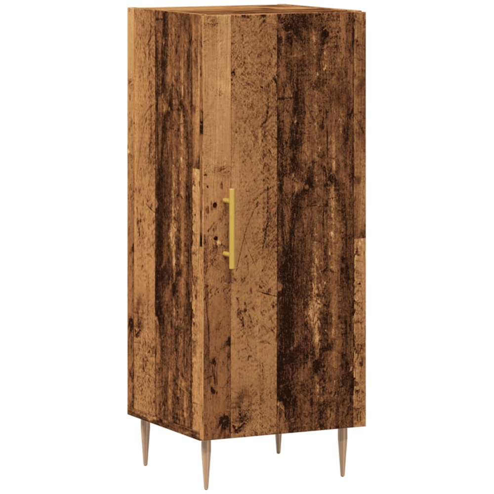 vidaXL Single Door Old Wood Sideboard Image 2