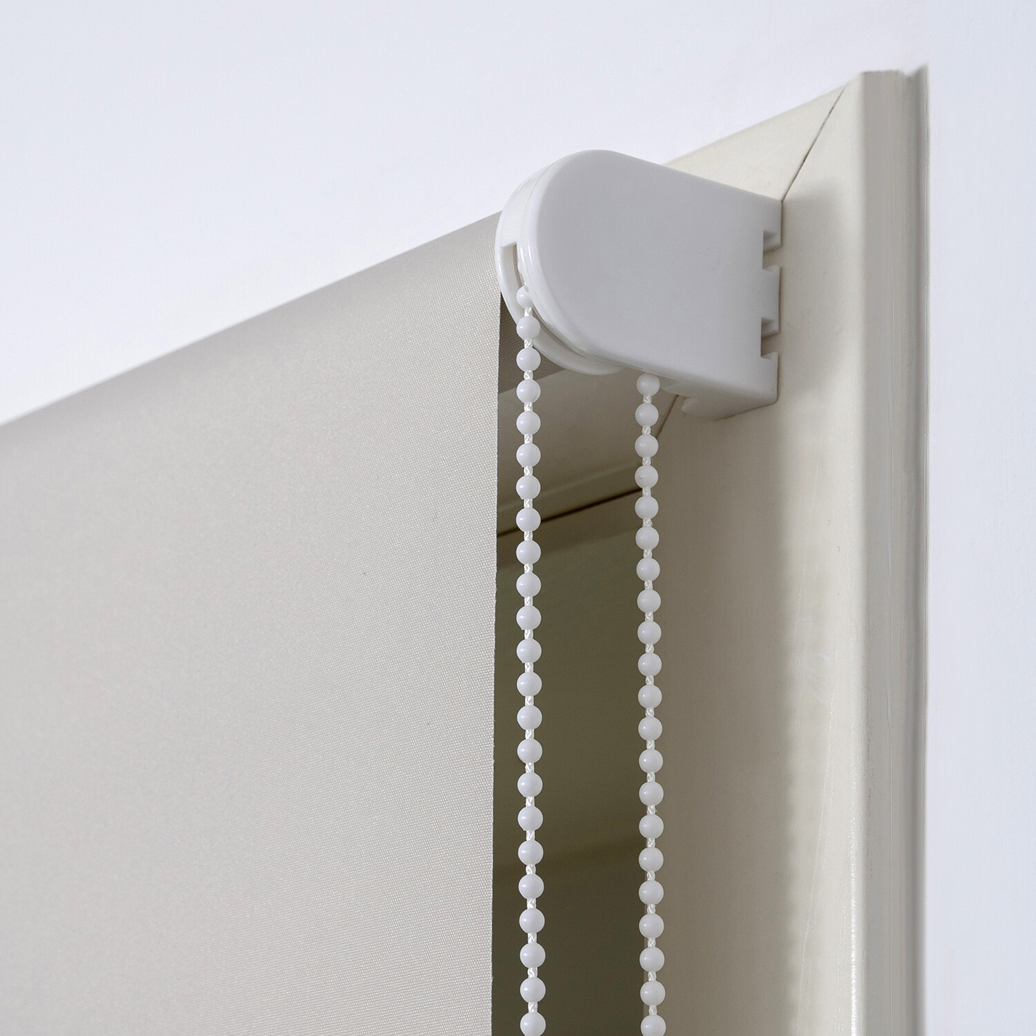 Plain Blackout Blinds - Cream / 60cm Image 2
