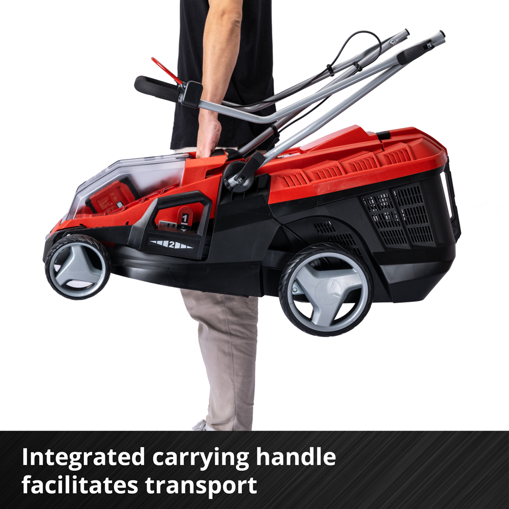 Einhell Power X-Change GE-CM 36/36 Li 36V Cordless 36cm Lawnmower Image 5