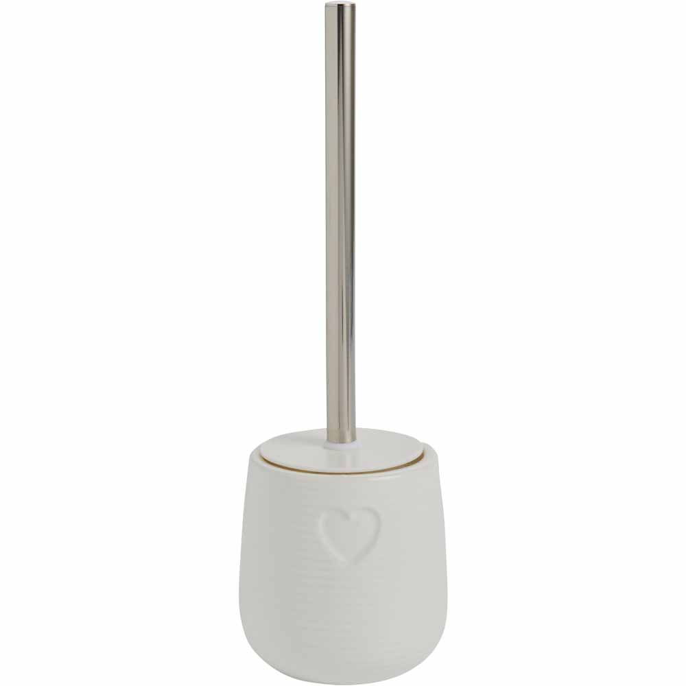 Wilko Country/Heart Toilet Brush Holder Wilko