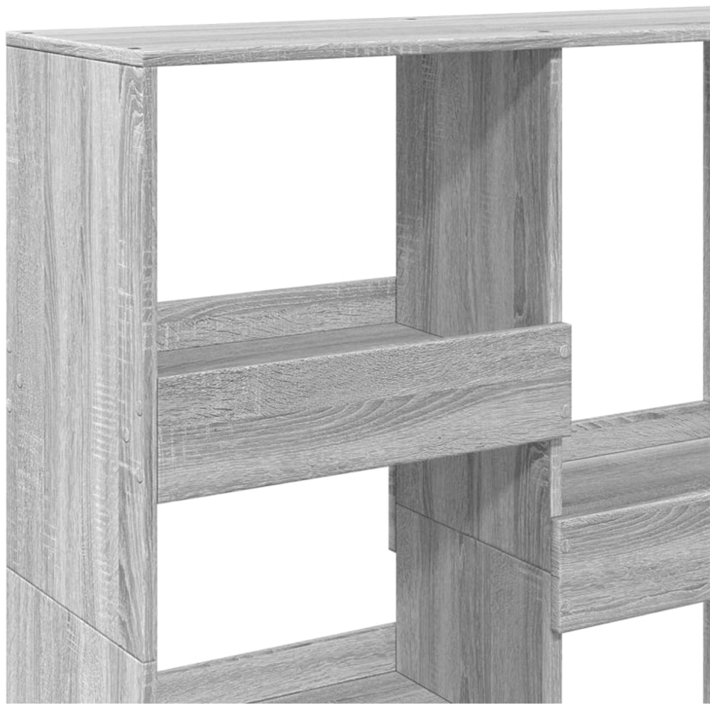 vidaXL 5 Shelf Grey Sonoma Oak Bookcase Image 6
