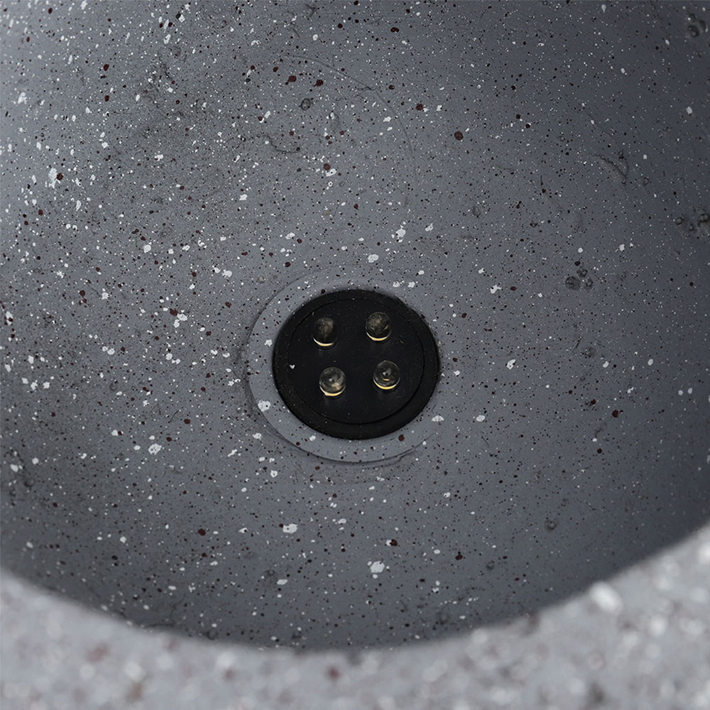 Living and Home Black Rockery Fountain Image 6