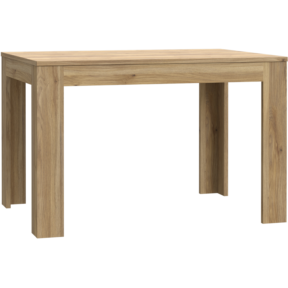 Florence Grafton 6 Seater Oak Extending Dining Table Image 2