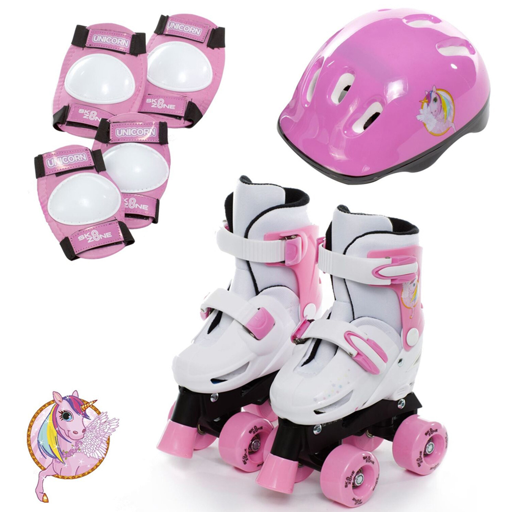 Sk8 Zone Unicorn Quad Skate Set Size 9-12 Image 6