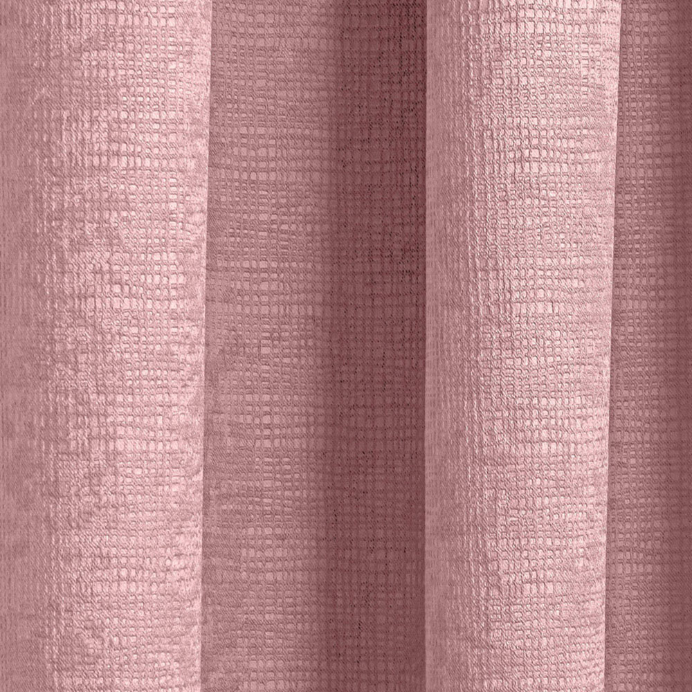 Enhanced Living Matrix Blush Thermal Pencil Pleat Readymade Curtains 117 x 137cm Image 2