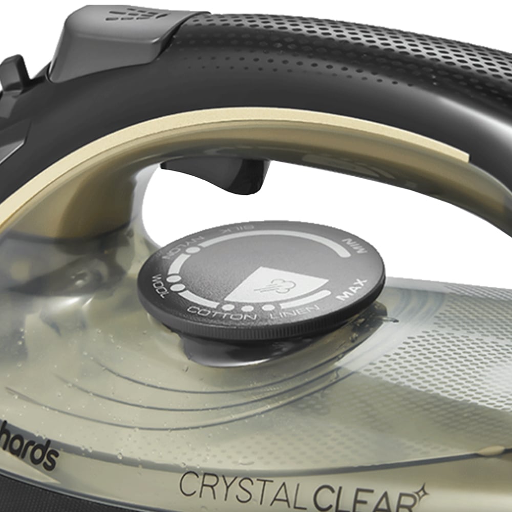 Morphy Richards 638183 Gold Crystal Clear Steam Iron 2400W Image 5