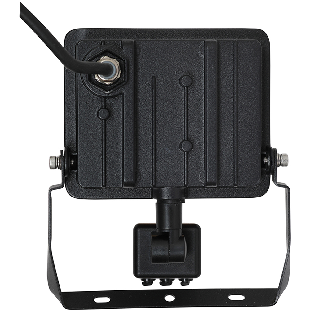 V-TAC 10W 1200 Lumens Warm White LED Black Floodlight with PIR Sensor Image 3