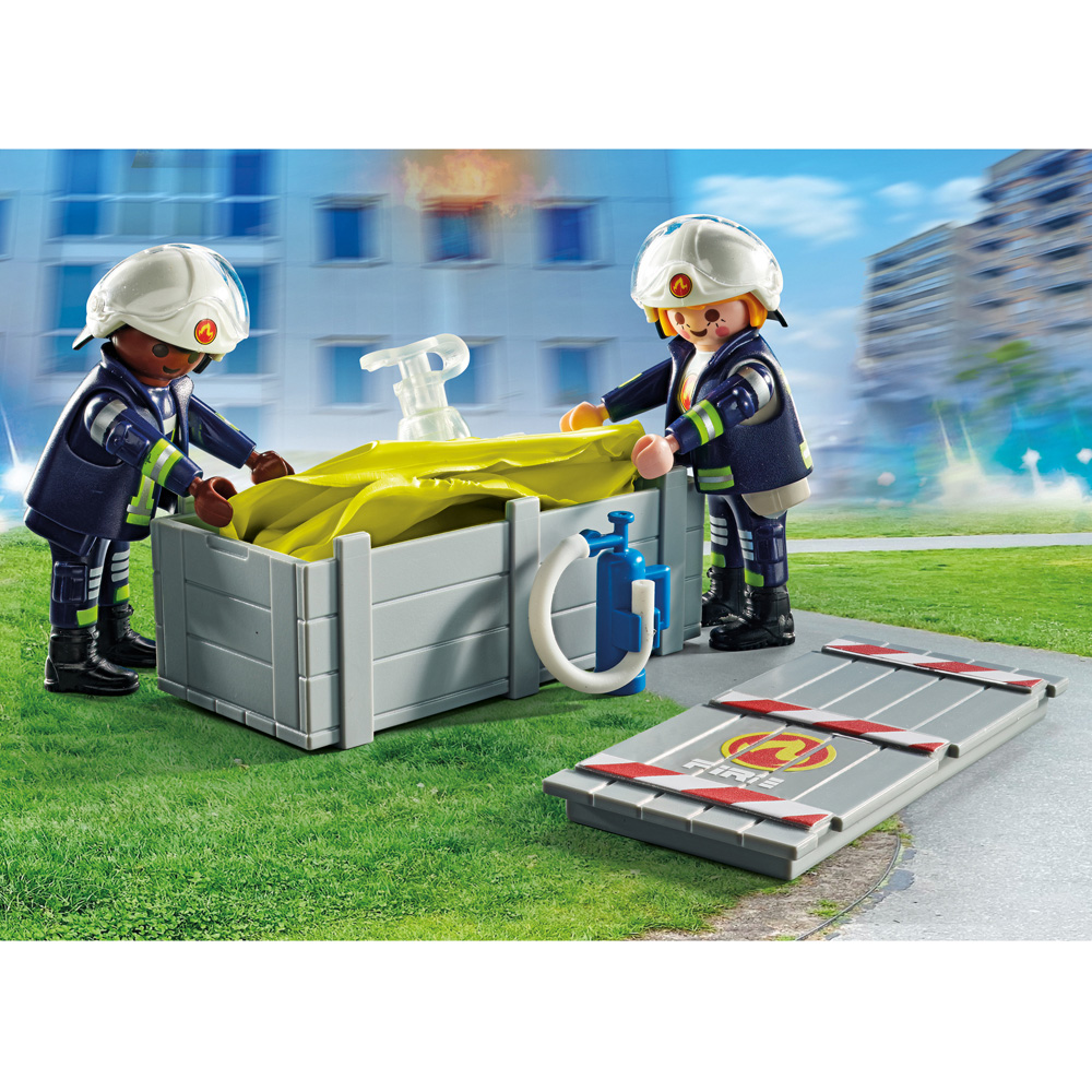 Playmobil Firefighter with Air Pillow Playset 13 Piece Image 6