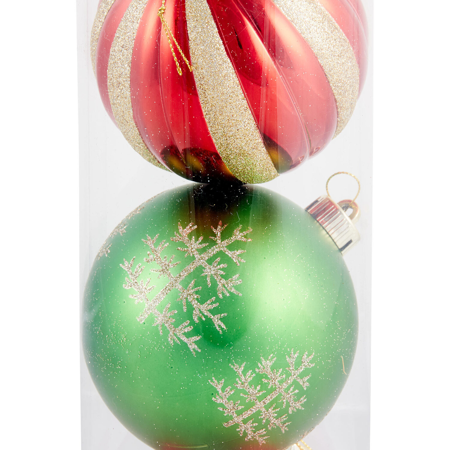 Pack of 4 Sleigh Bells Ring Baubles Image 2