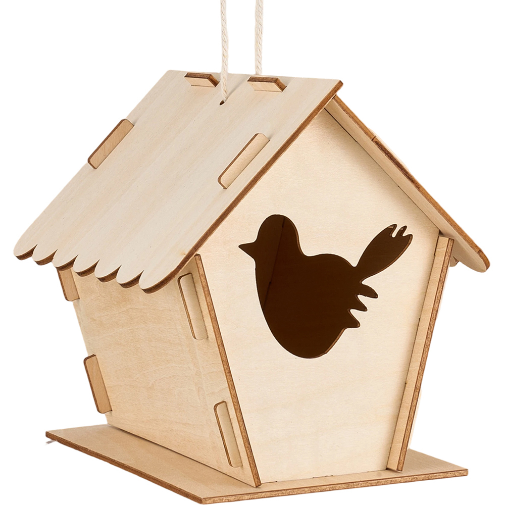 H&O Direct Kids DIY Wooden Birdhouse Art and Craft Kit 2 Pack Image 3