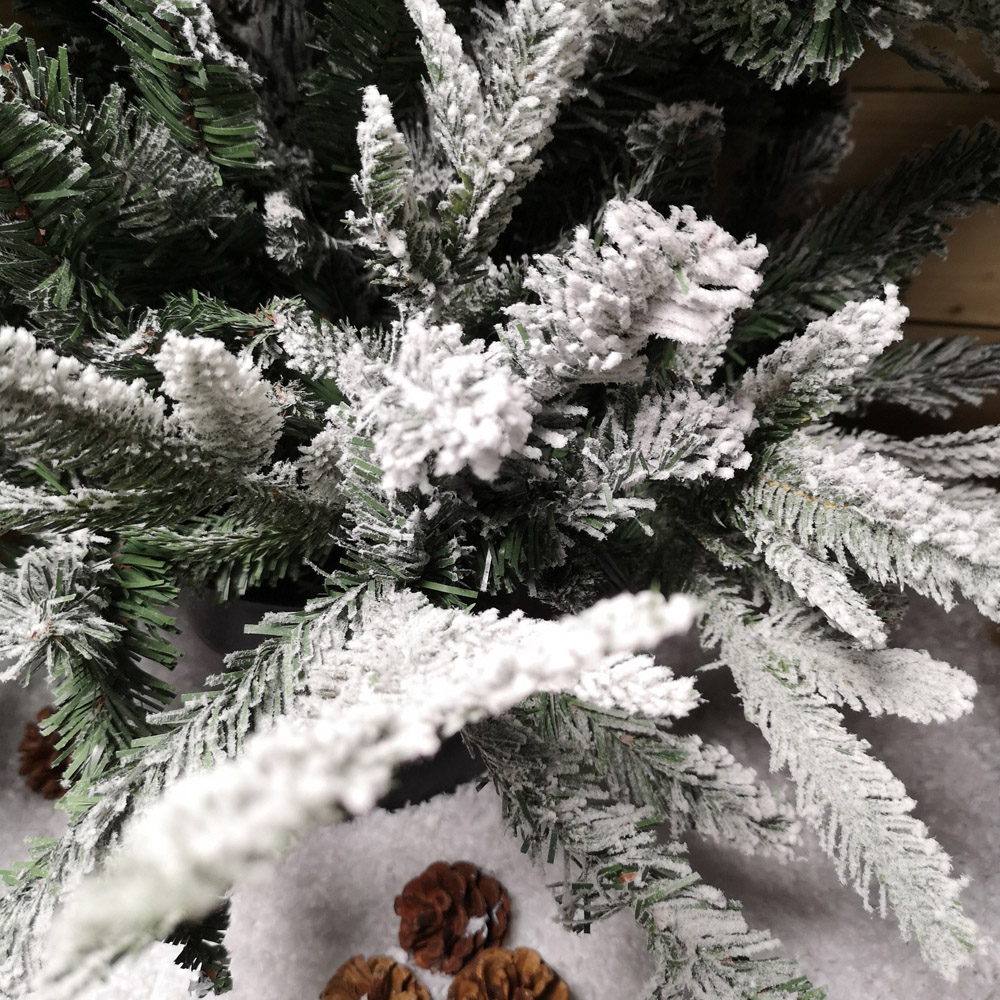Samuel Alexander Lapland Snowy Mini Artificial Christmas Tree with Pot 3ft Image 5
