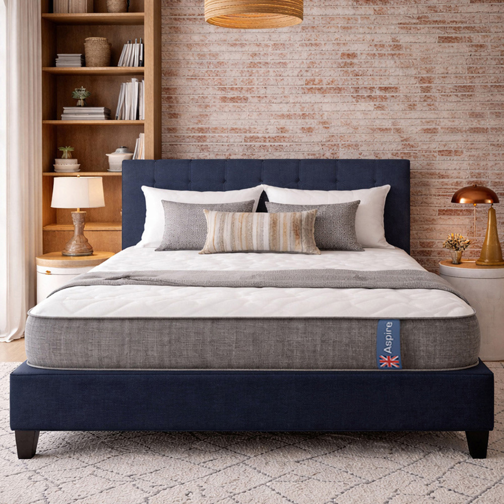Aspire ComfortRest Small Double Medium Comfort Eco Foam Pocket Spring Hybrid Mattress Image 4