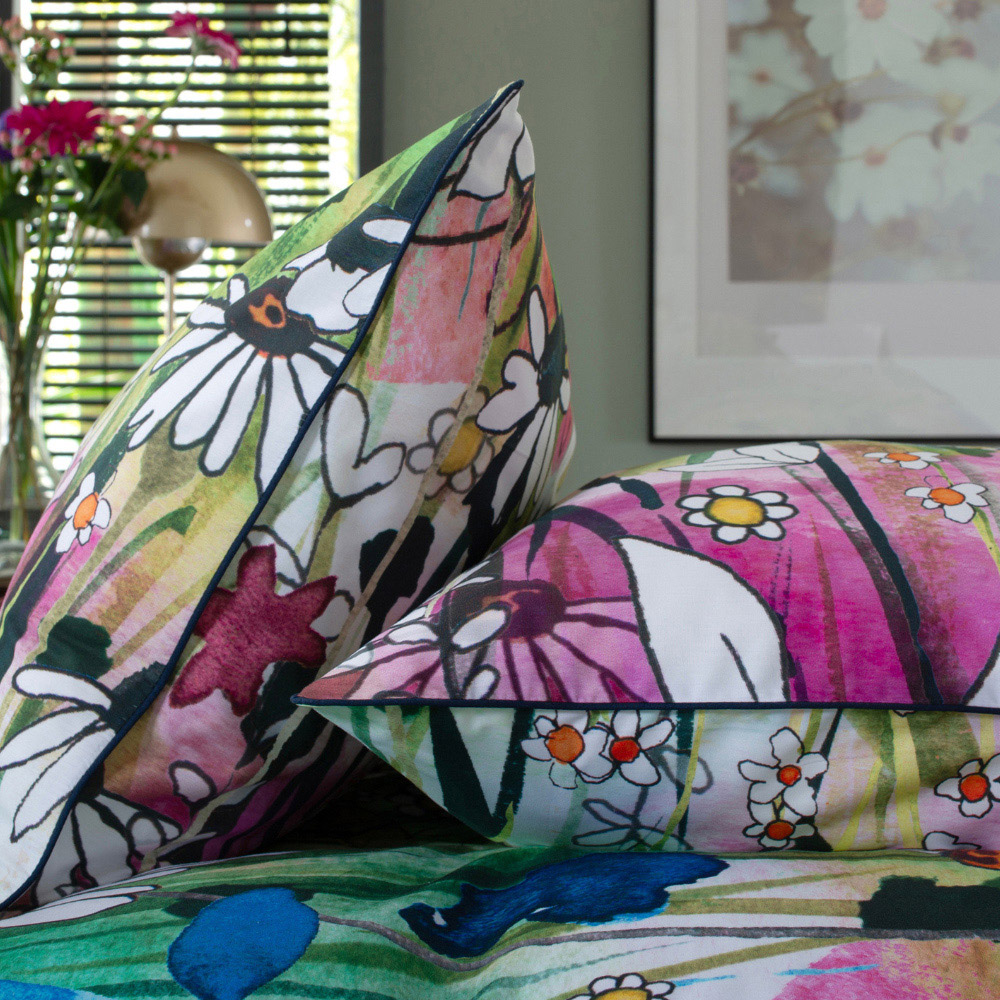 The Lyndon Company The Common Single Floral 180 Thread Count Duvet Set Image 2