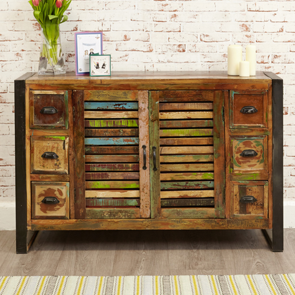 Baumhaus Urban Chic 2 Door 6 Drawer Sideboard Image 2
