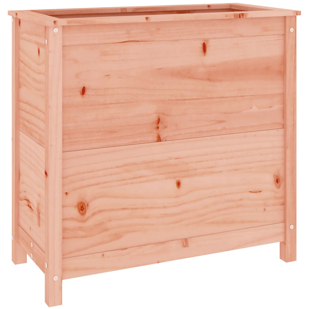 vidaXL Brown Solid Douglas Wood Raised Garden Planter 78 x 82.5 x 40cm Image 6