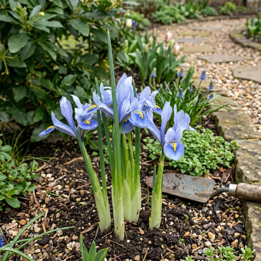 Thompson and Morgan Iris Reticulata Alida Autumn Planting Bulb 20 Pack Image 4
