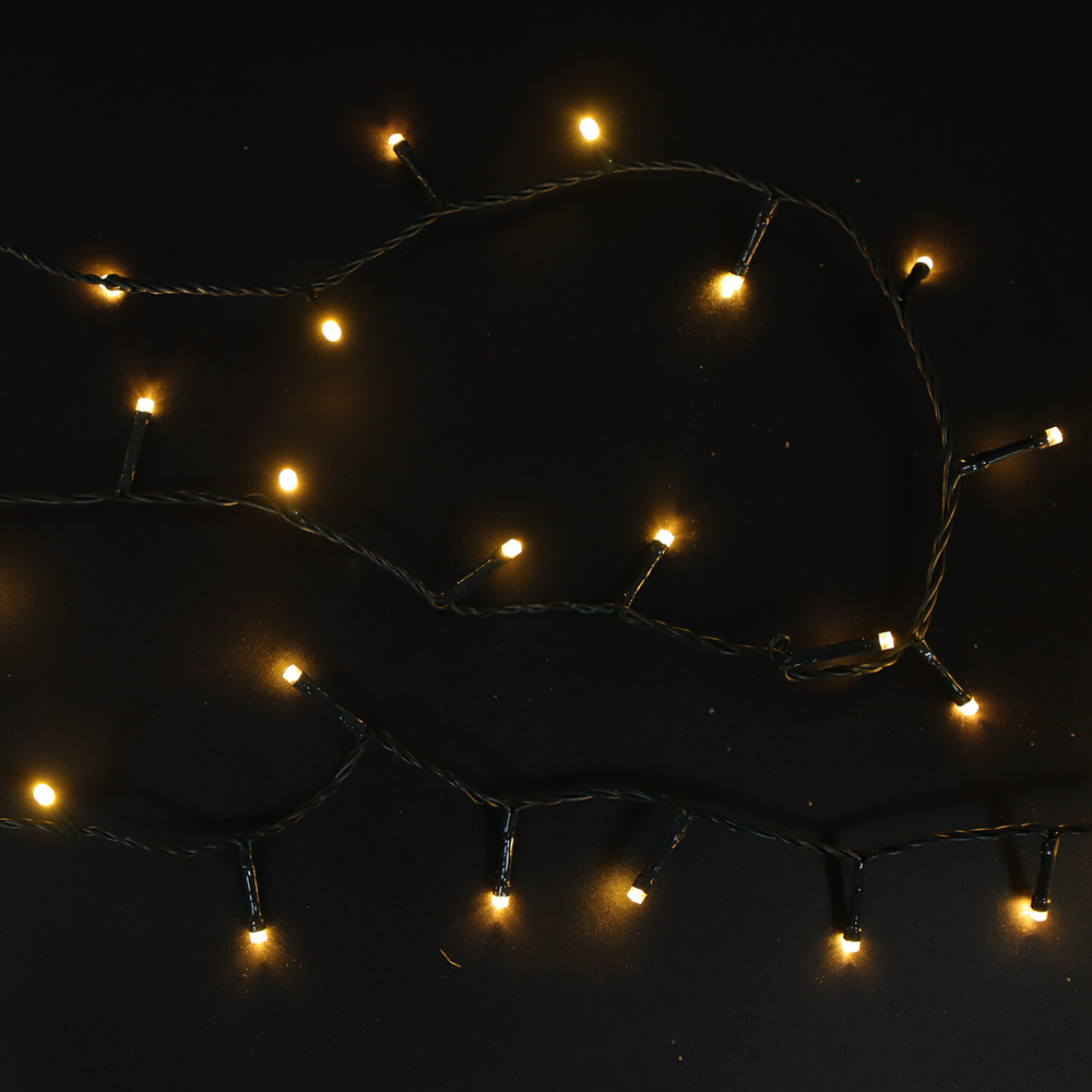 100 LED Classic Lights Warm White Image 3