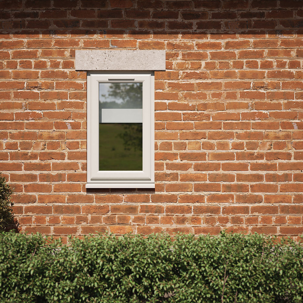Crystal Agate and White Top Hung Opener Clear Double Glazed Window 610 x 1040mm Image 5