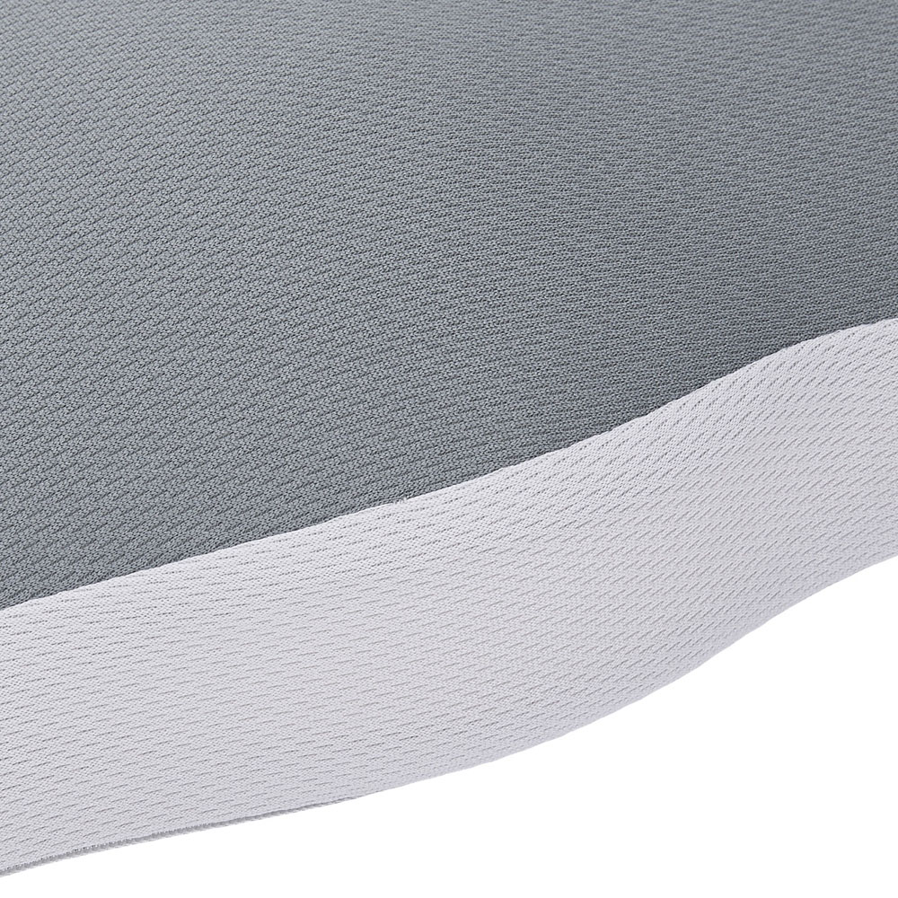 Living and Home Grey Memory Foam Seat Cushion 43 x 35cm Image 6