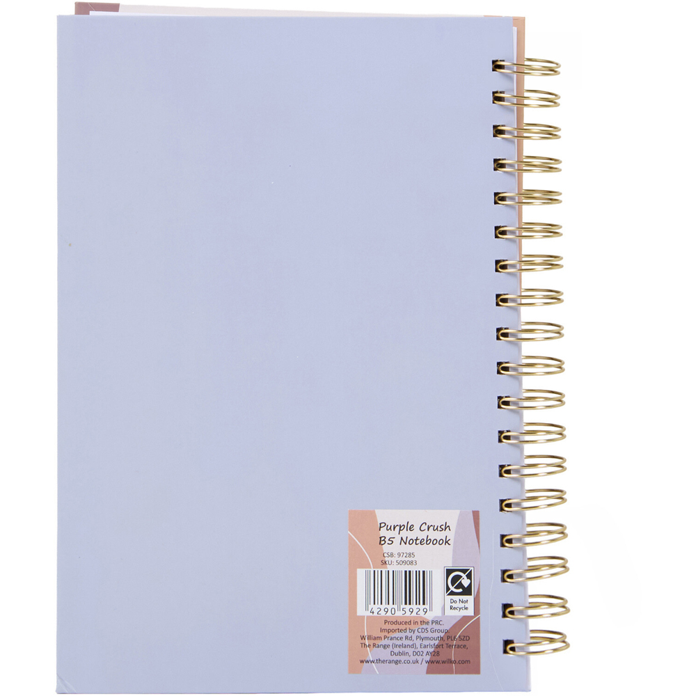 B5 Purple Crush Notebook Image 2