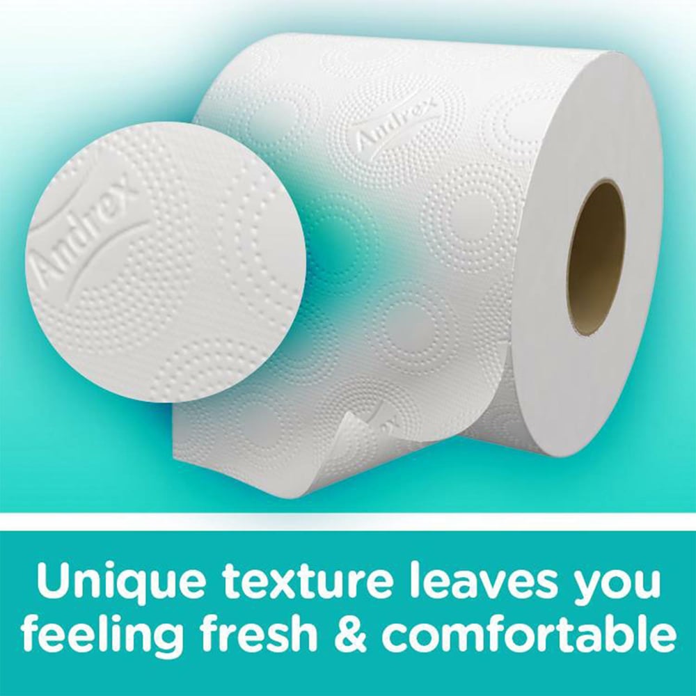 Andrex Coconut Fresh Toilet Tissue 16 Rolls 2 Ply Image 4