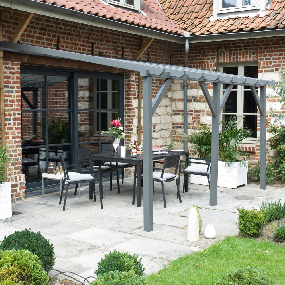 Cerland Etreta 4 x 3m Wooden Pergola Image 4