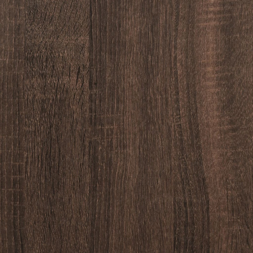 vidaXL 4 Shelf Brown Oak Highboard Image 8