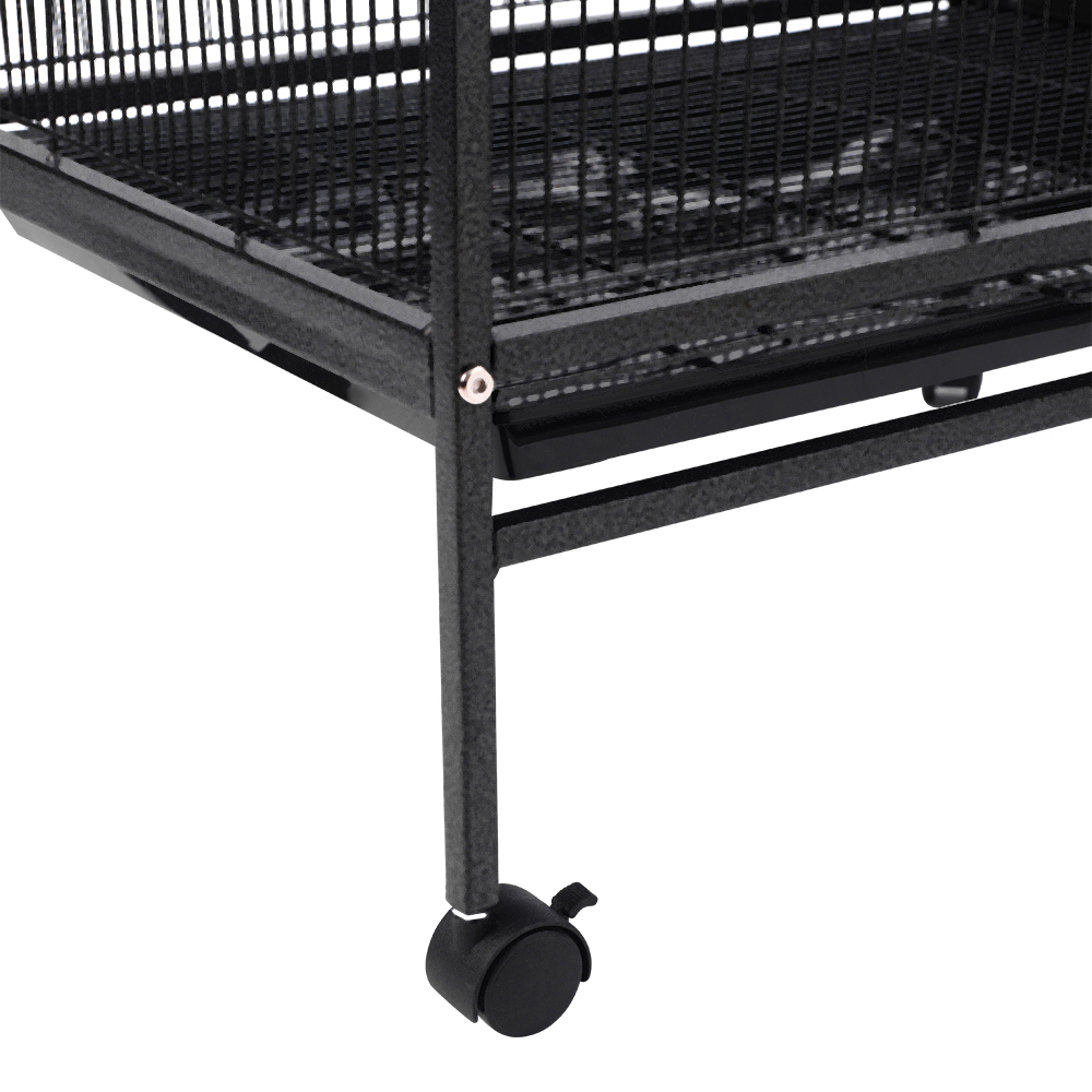 H&O Direct Rolling Bird Cage with Play Top Image 5