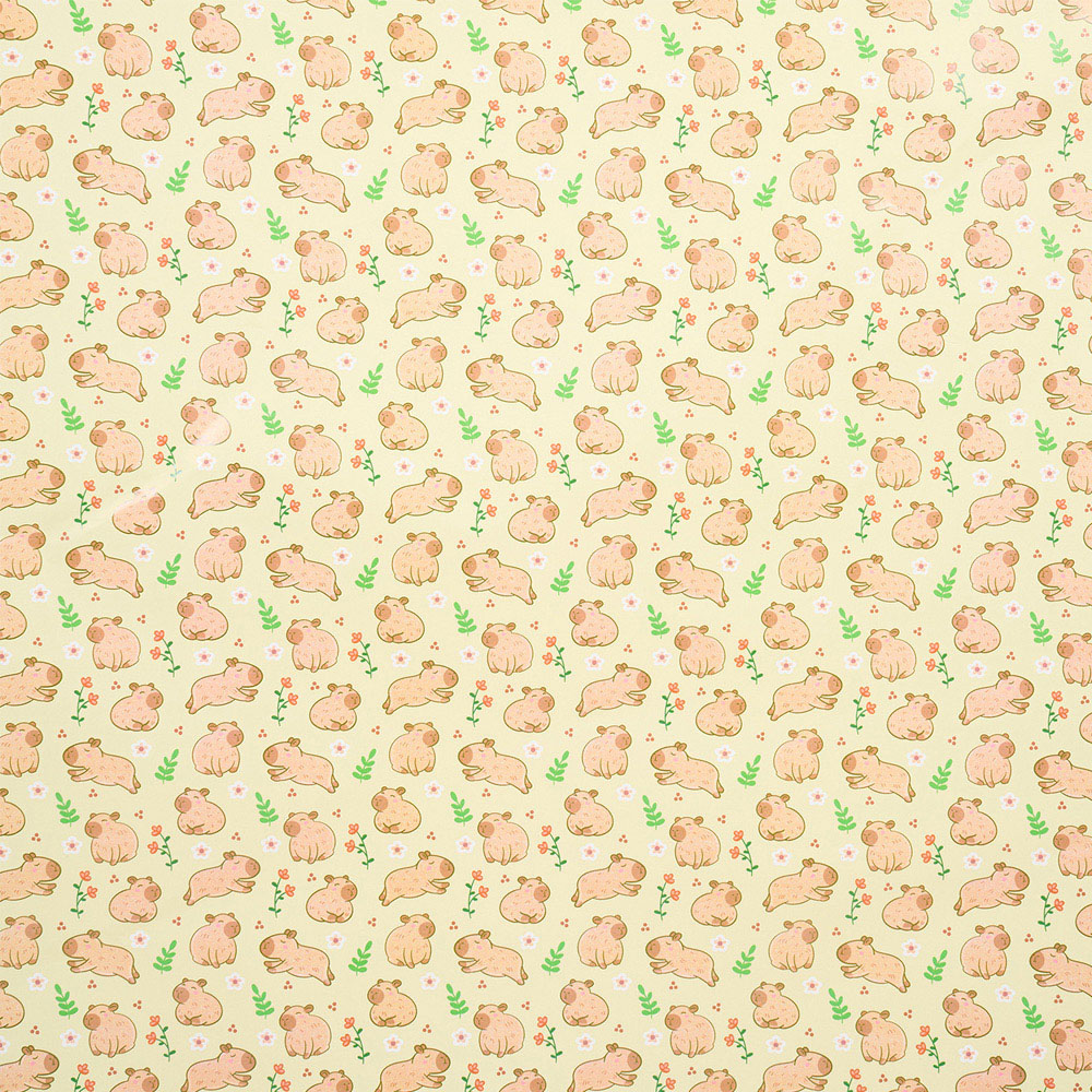 Capybara Gift Wrapping Paper Image 2