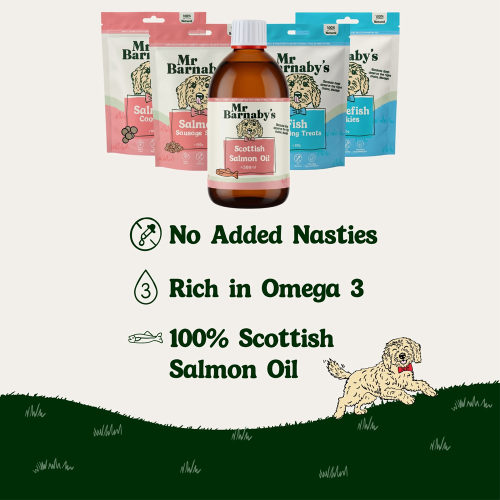 Mr Barnaby's Healthy Skin and Shiny Coat Bundle for Dogs Image 5