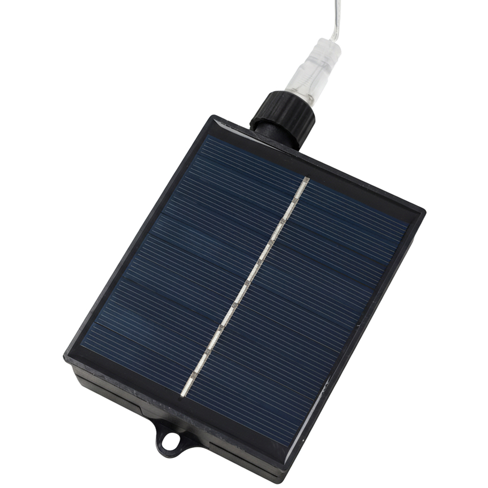 Living and Home 800 Warm White LED Solar Powered Icicle String Lights with Remote Control 20m Image 3