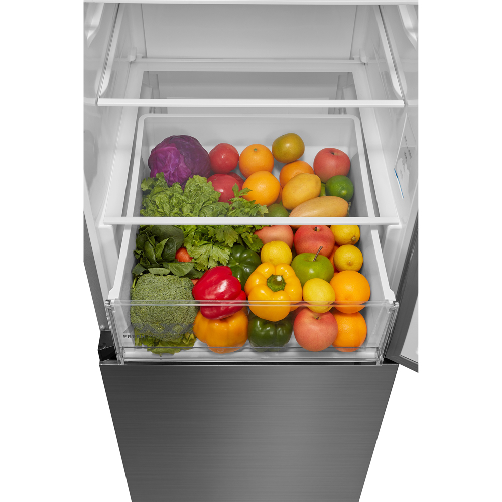 Midea MDRB548MIC46 Inox Total No Frost 401L Combi Fridge Freezer Image 5