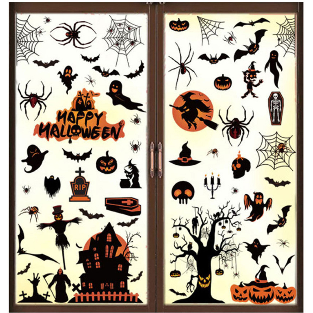 Jaoyeh Halloween Static Wall Stickers Image 3