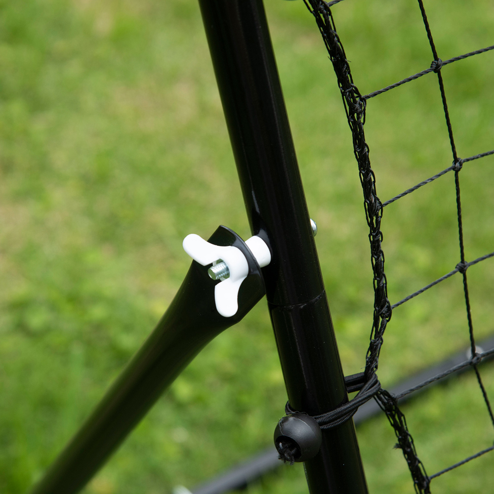 HOMCOM Adjustable Multi Sport Rebounder Net 3.1 x 3.1ft Image 3