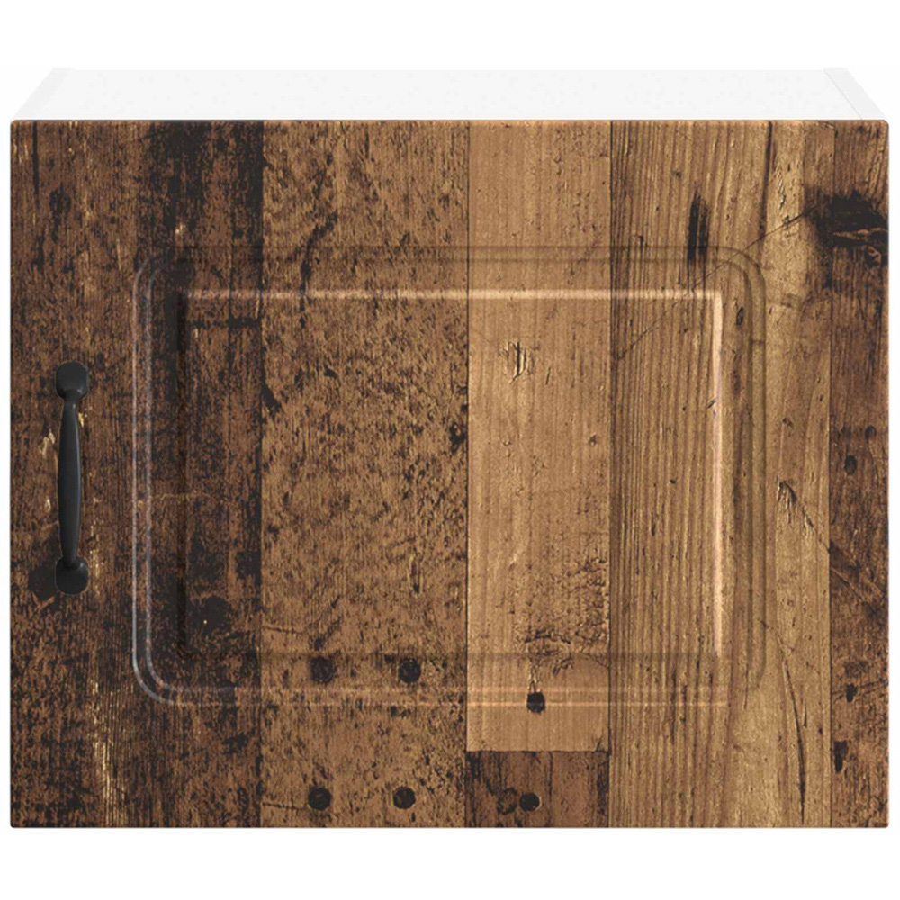 vidaXL Kalmar Single Door Old Wood Wall Mounted Wide Kitchen Cabinet Image 4