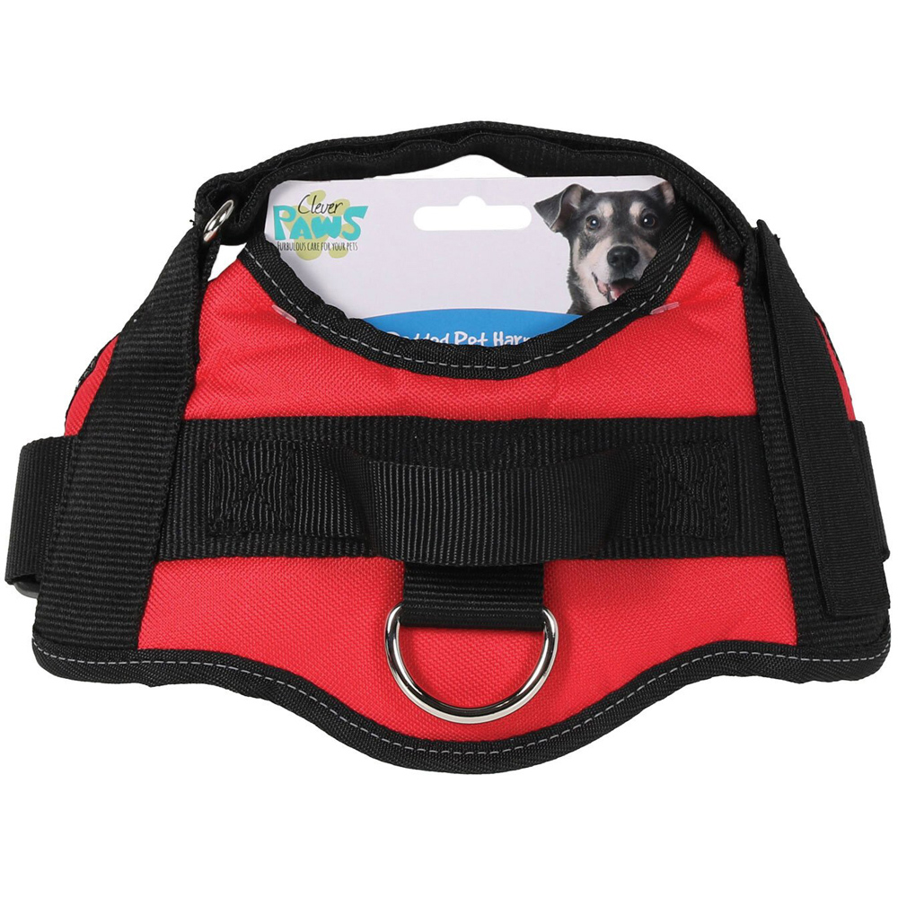 Padded Dog Harness - Red / XS Image 1