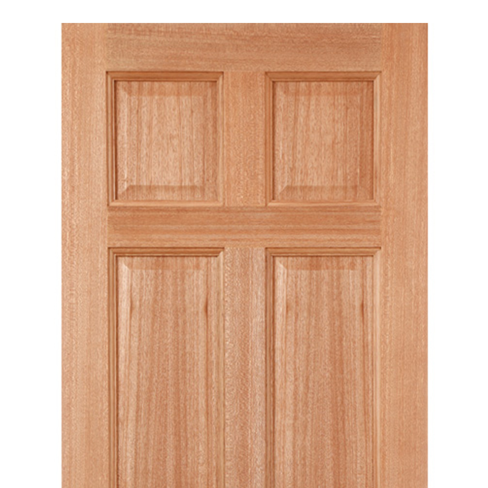LPD Doors Colonial 6 Panel Hardwood External Door 1981 x 838mm Image 2