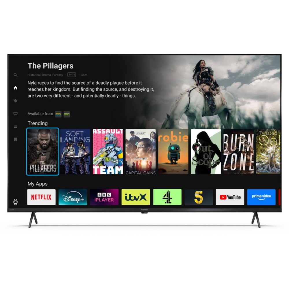 SHARP 50HK4245KB 4K UHD TiVo Smart TV 50 inch Image 4