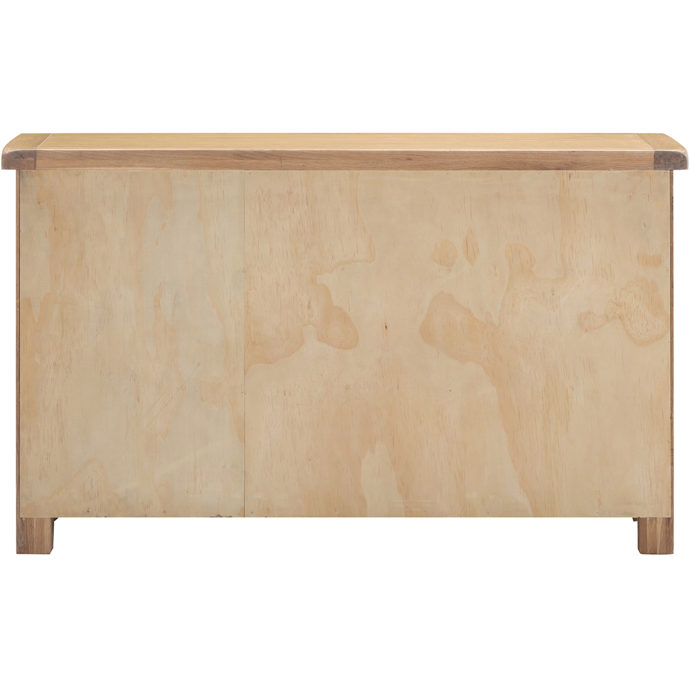 Seconique Windsor 3 Door 3 Drawer Natural Oak Sideboard Image 5