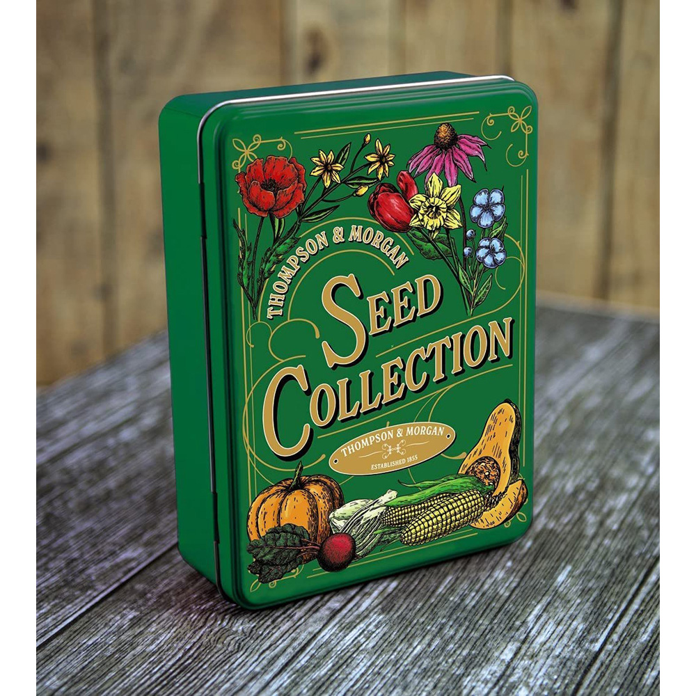 Thompson & Morgan Hard Good Seed Collection Tin with Veg Seed Image 8
