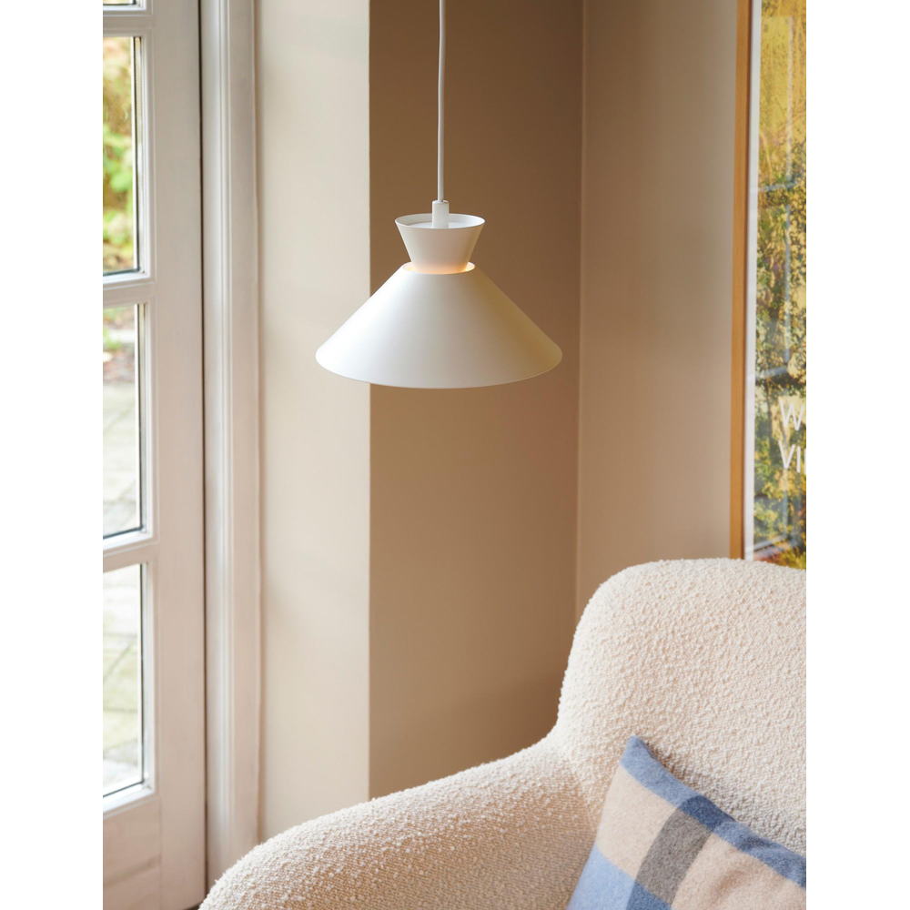 Nordlux Dial 25 E27 White Pendant Light Image 2