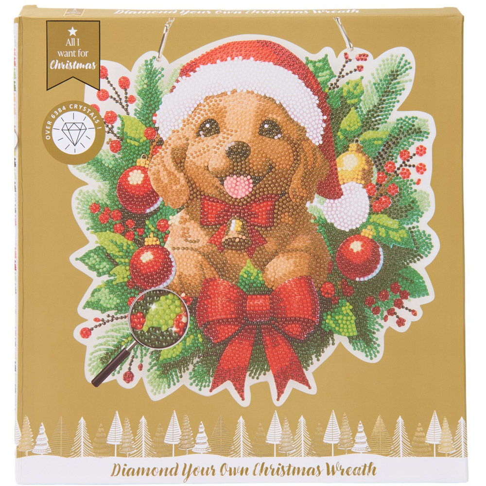 Diamond Your Own Christmas Wreath Kit Image 2
