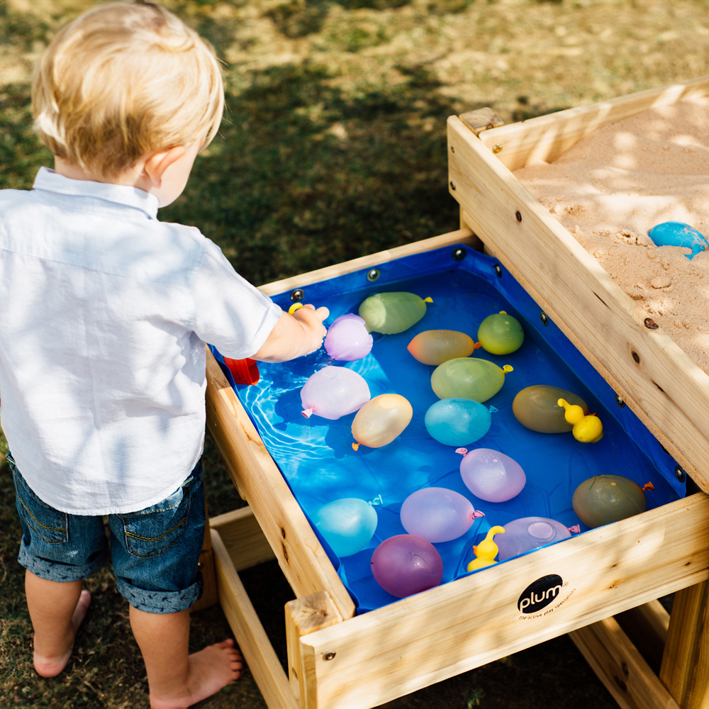 Plum Wooden Sandy Bay Sand and Water Table Image 4